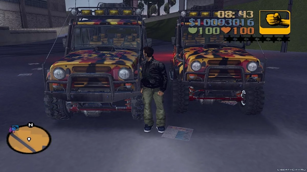 UAZ 31514 for Trophy Raids / GTA 3