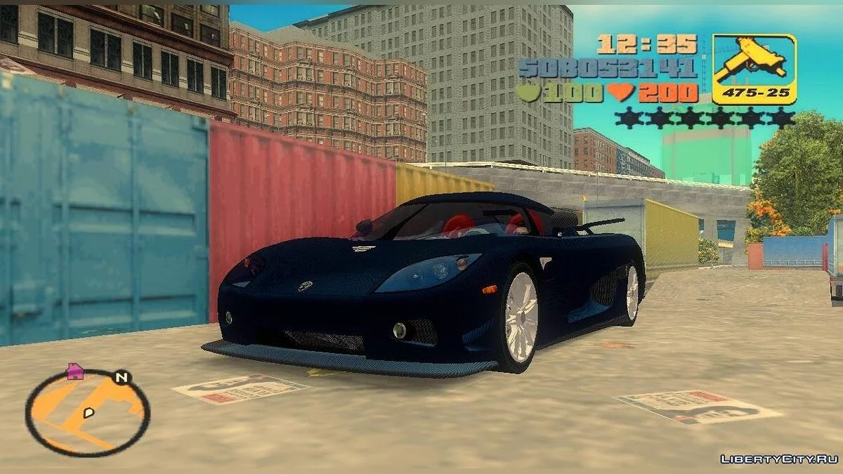 Koenigsegg CCXR Edition / GTA 3