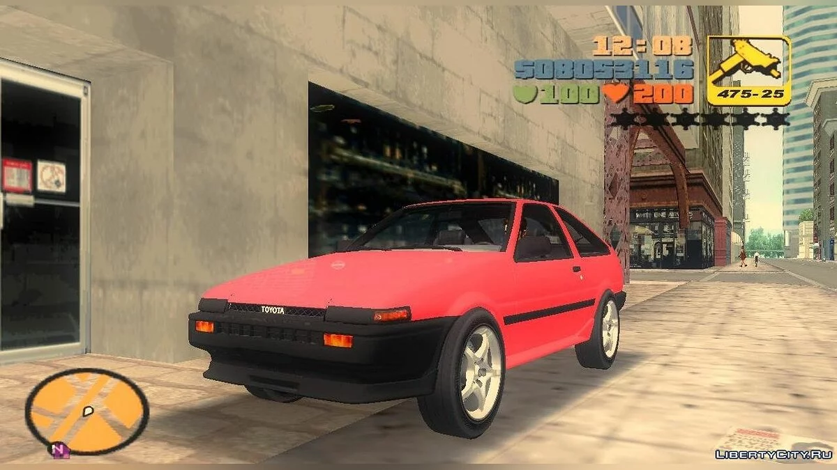 Toyota Corolla AE86 2JZ-GTE / GTA 3