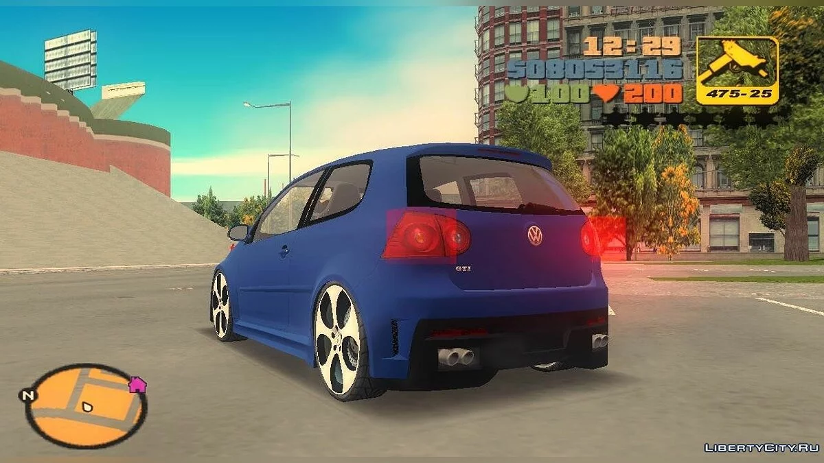Volkswagen Golf GTI W12 / GTA 3