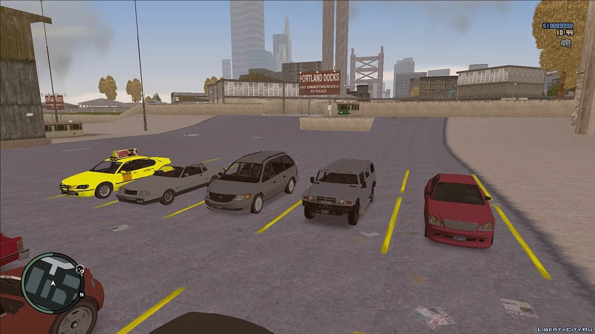 حزمة مركبات GTA IV لـ GTA III (نسخة تجريبية) / جي تي إيه 3