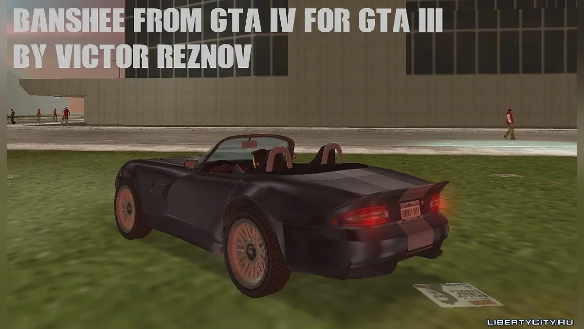 Banshee do GTA IV para GTA III / GTA 3
