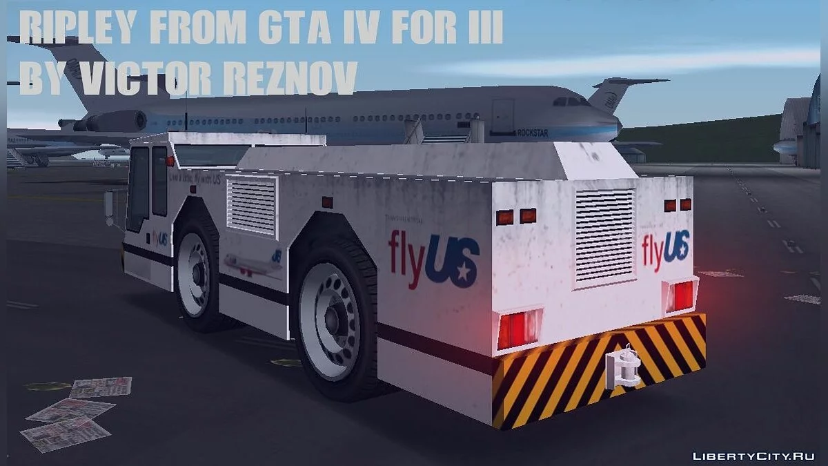 Ripley from GTA IV for GTA III / GTA 3