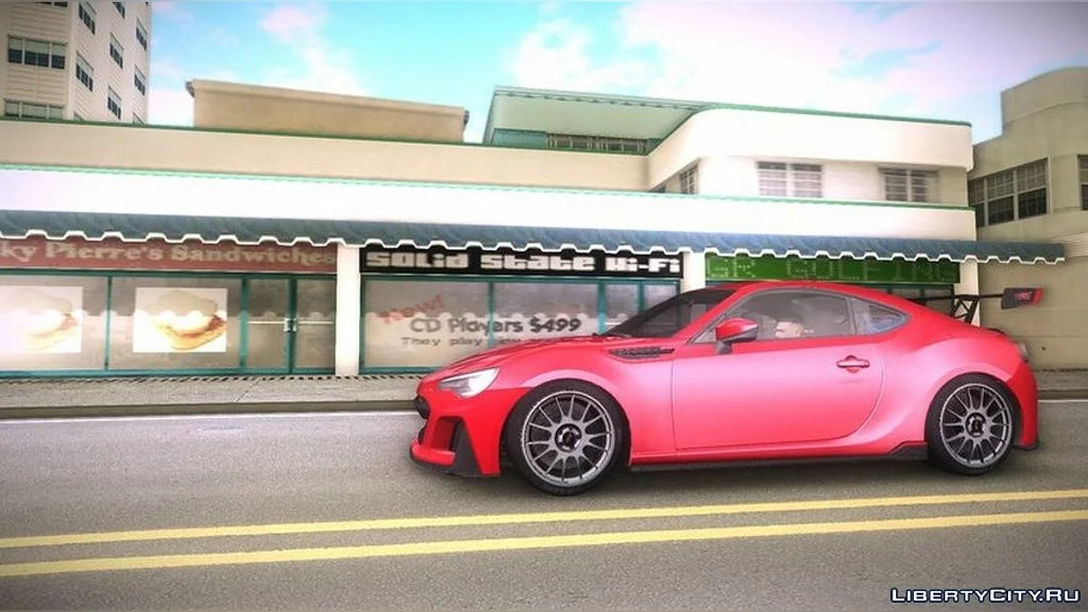 Concept de performance Subaru BRZ STi / GTA 3