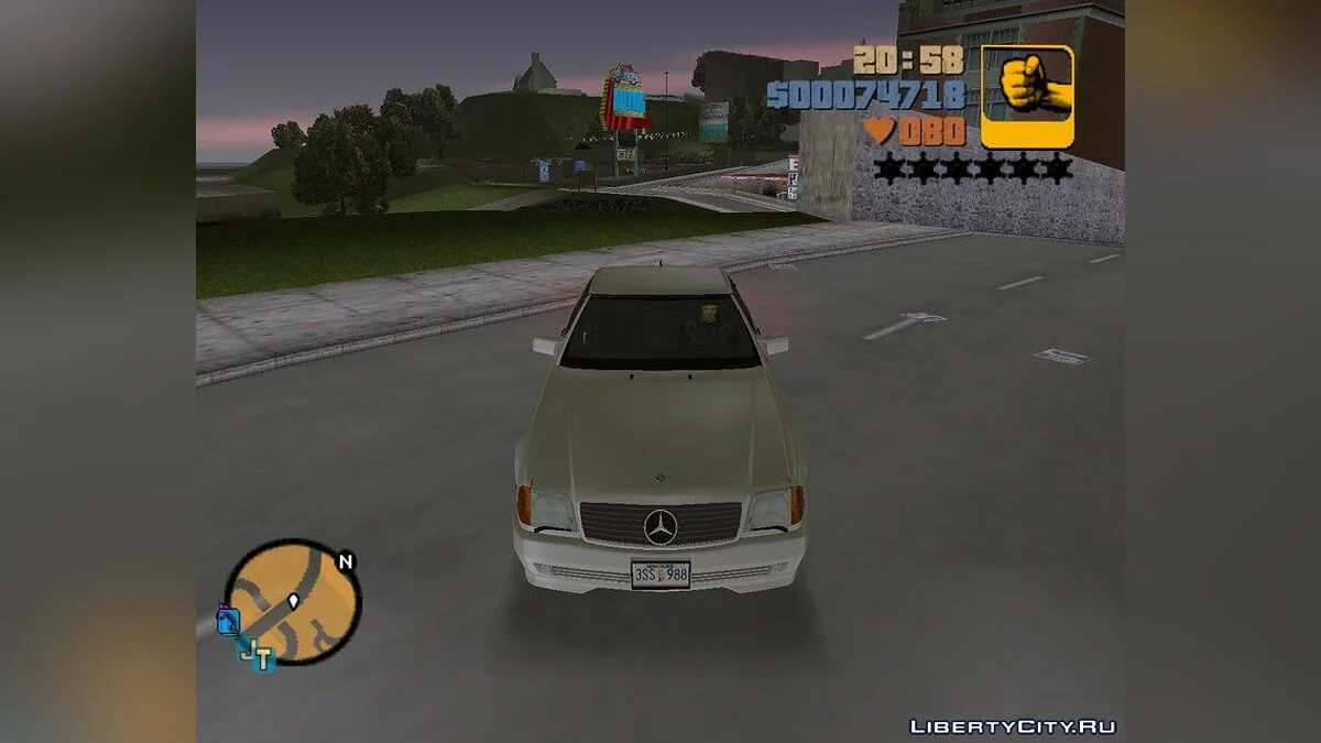 Mercedes - Benz 600SL (R129) 1992 / GTA 3
