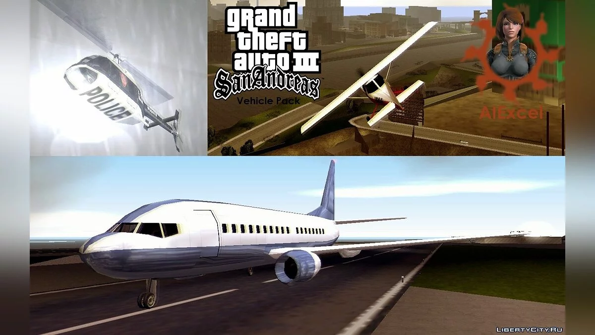 GTA San Andreas Fahrzeugpaket / GTA 3