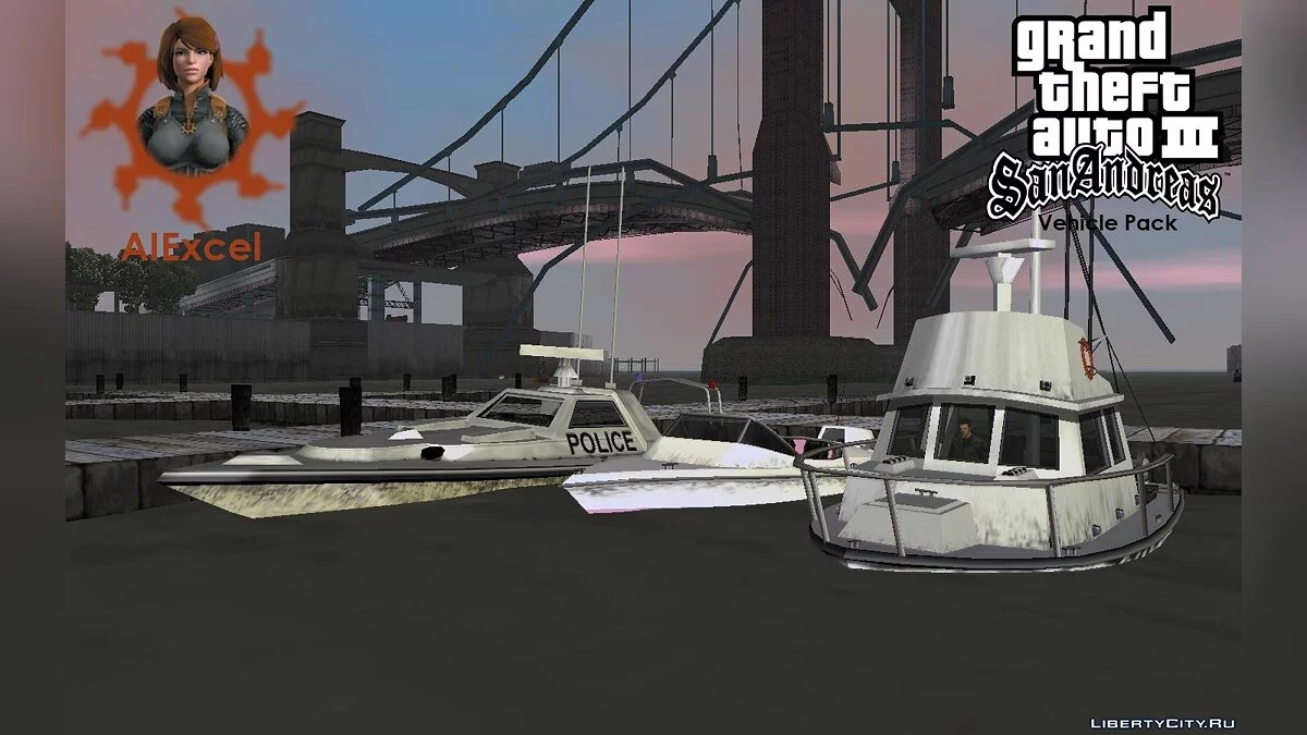 GTA San Andreas Fahrzeugpaket / GTA 3