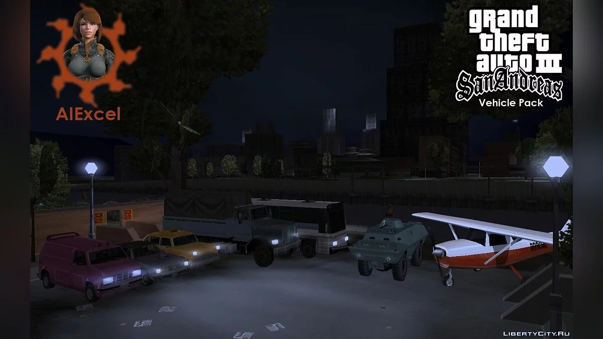 GTA San Andreas Fahrzeugpaket / GTA 3