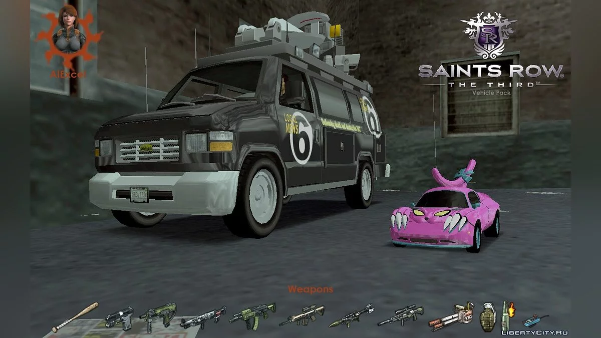 Saints Row The Third Fahrzeugpaket / GTA 3