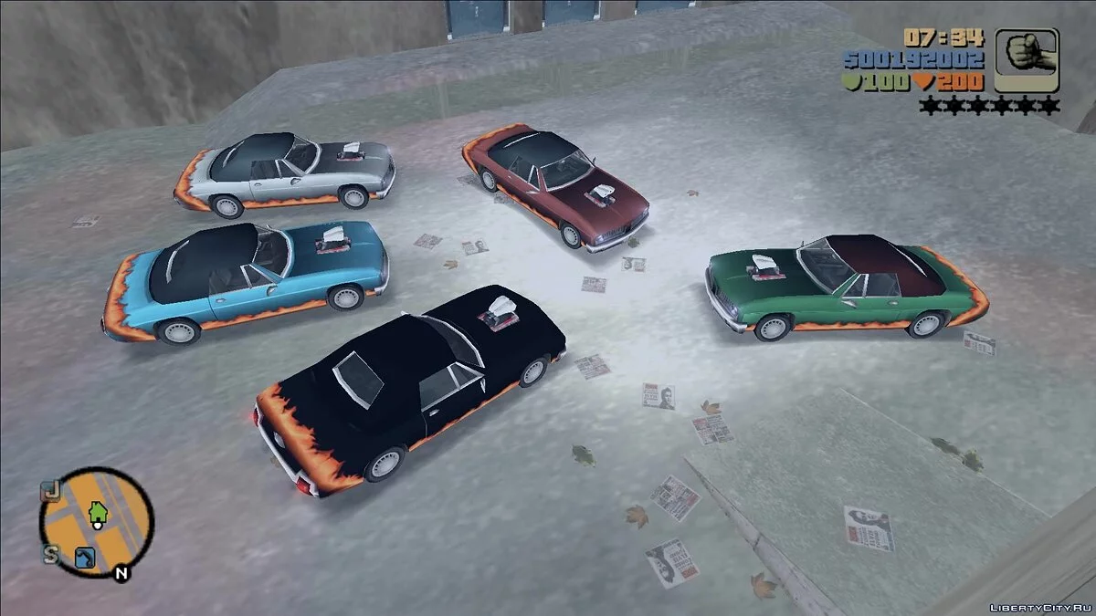 Diablo Stallion Repaintable / GTA 3