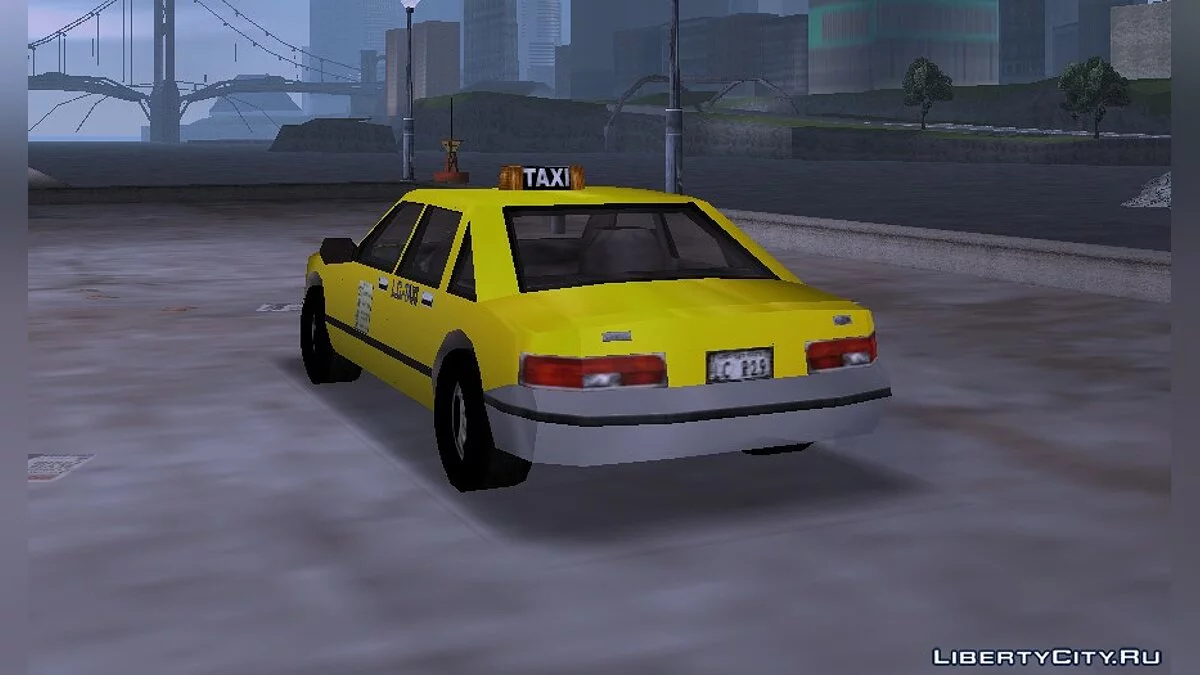 GTA 3: Бета Поліцейська машина та Бета Таксі / GTA 3