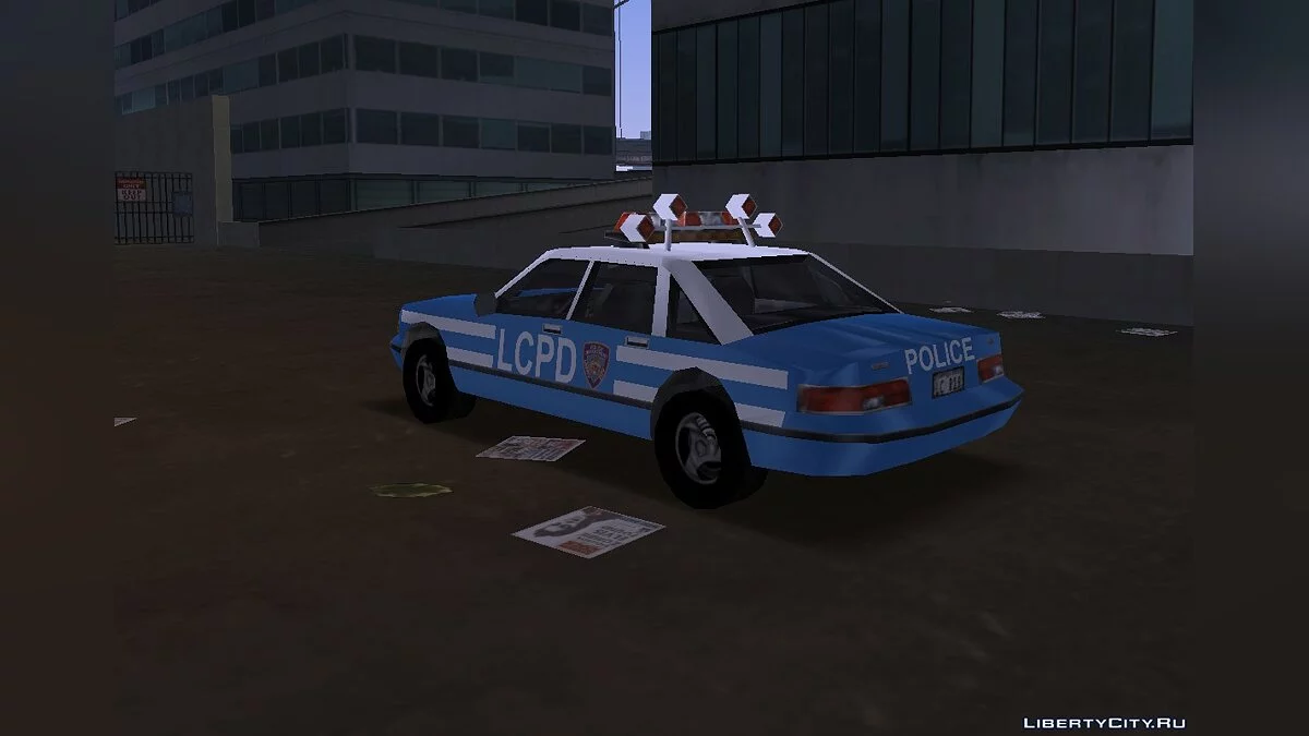 GTA 3: Бета Поліцейська машина та Бета Таксі / GTA 3