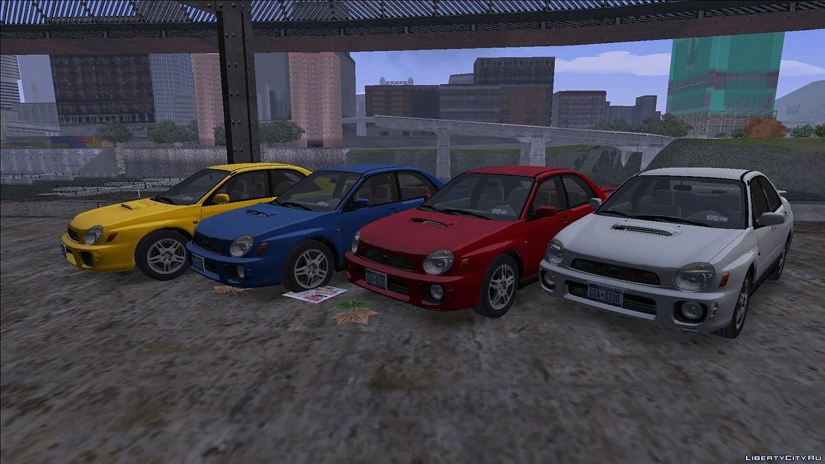 Subaru Impreza Sedan (GD) (US-Spec) 2002 / GTA 3