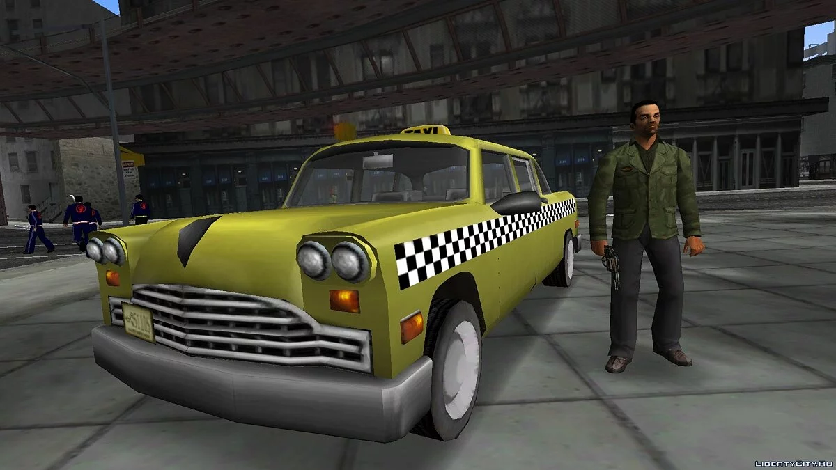 Cabbie Taxi Driver Style (for the contest) / GTA 3