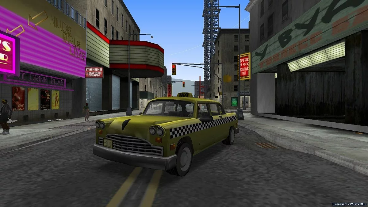 Cabbie Taxi Driver Style (for the contest) / GTA 3