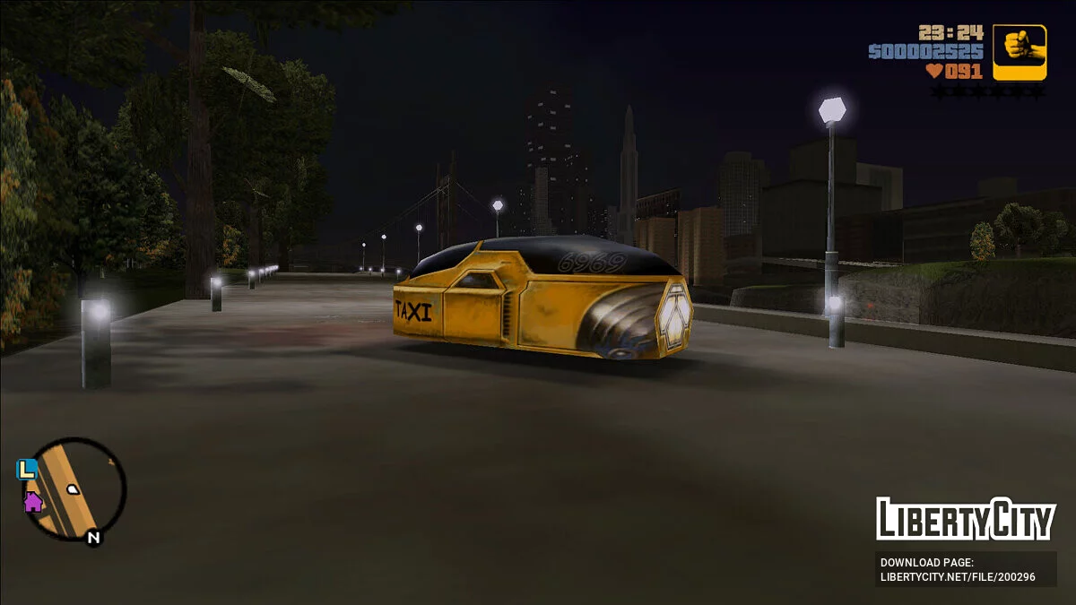 Taxi from The Longest Journey / GTA 3