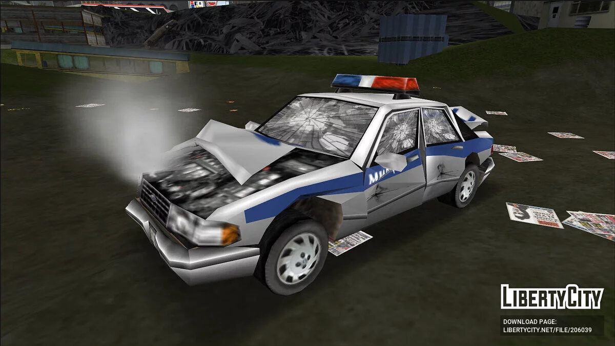 LCPD Cruiser - Милиция России / GTA 3