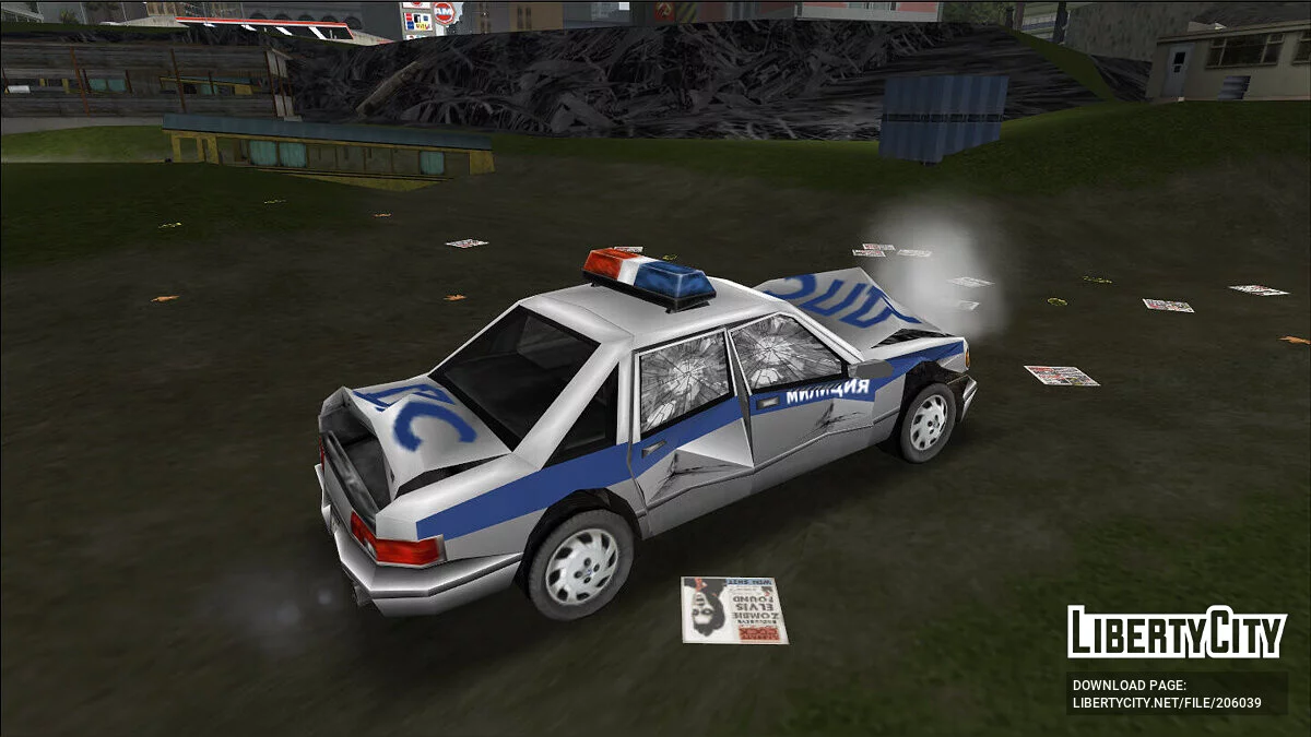 LCPD Cruiser - Милиция России / GTA 3