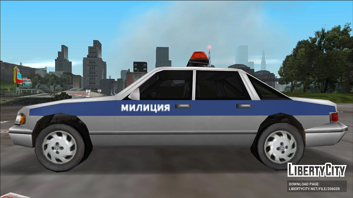 LCPD Cruiser - Милиция России / GTA 3