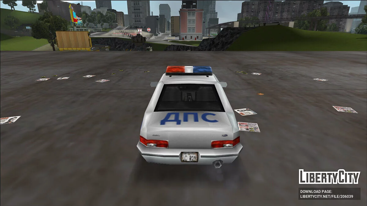 LCPD Cruiser - Милиция России / GTA 3