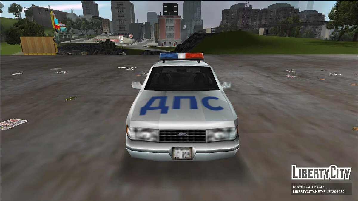 LCPD Cruiser - Милиция России / GTA 3