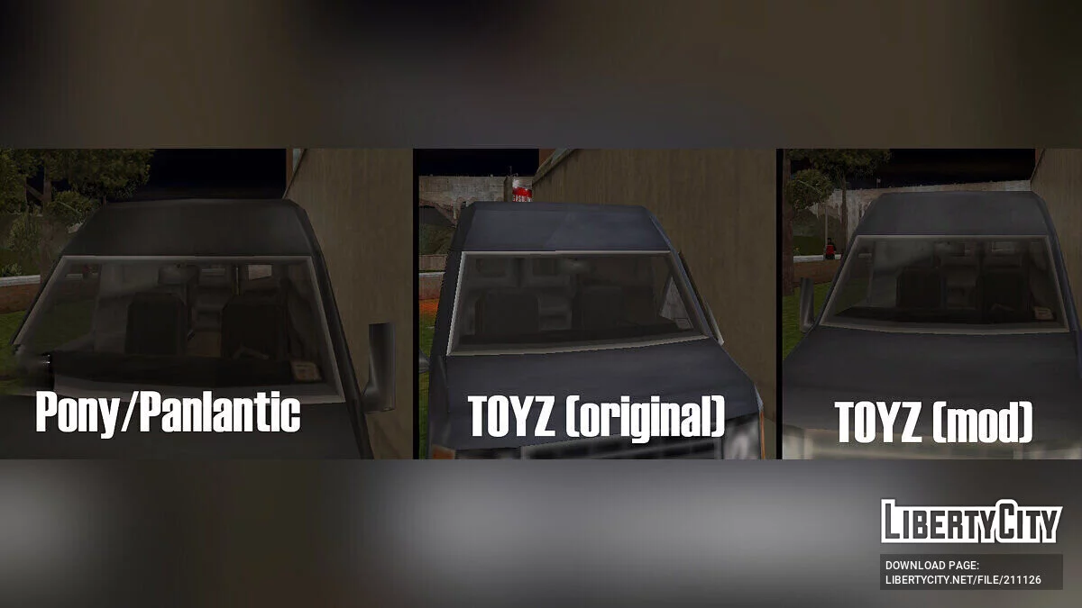 Toyz Van model Fix / GTA 3
