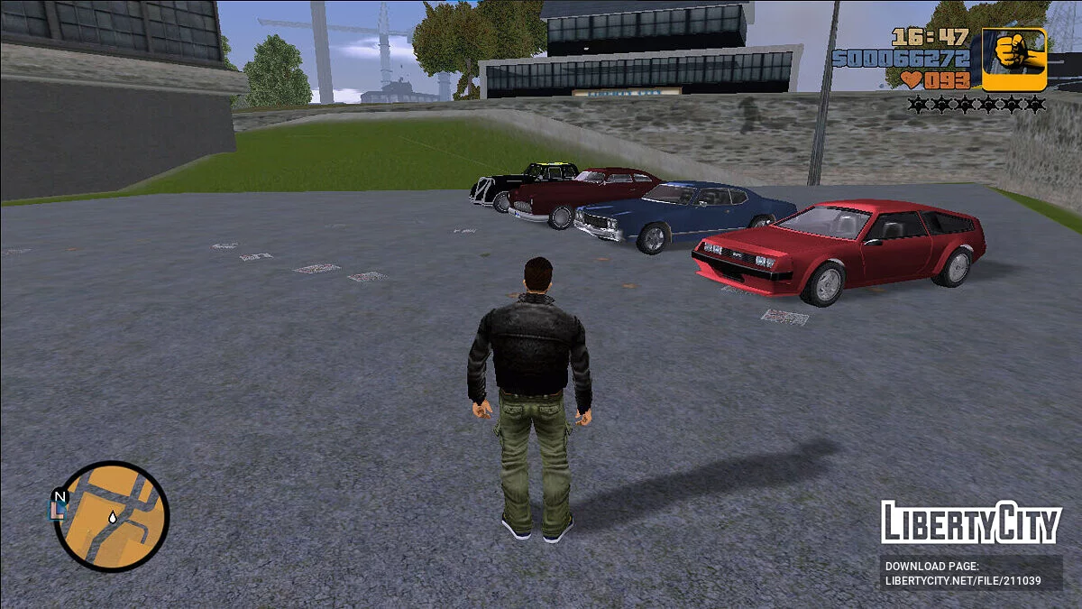Пачка стилізованих машин з інших GTA / GTA 3