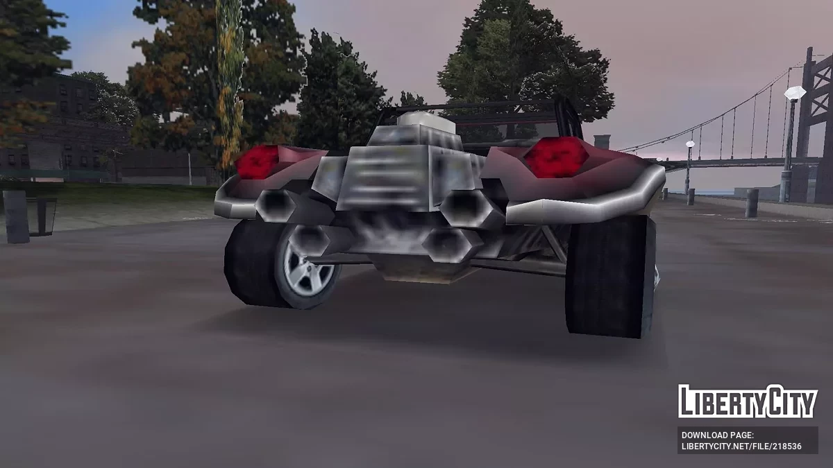 BF Injection з фарами та номерами / GTA 3