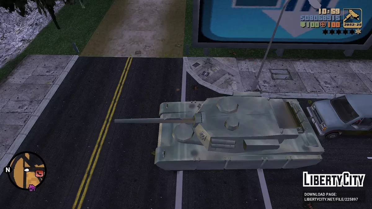Носоріг з GTA San Andreas / GTA 3
