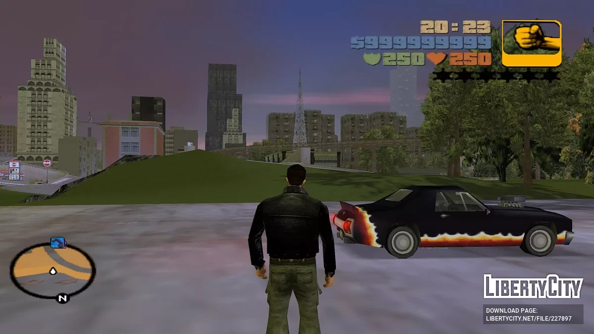 Aktualisierter Diablo Stallion / GTA 3