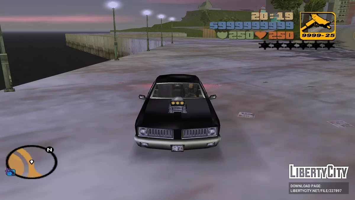 Aktualisierter Diablo Stallion / GTA 3