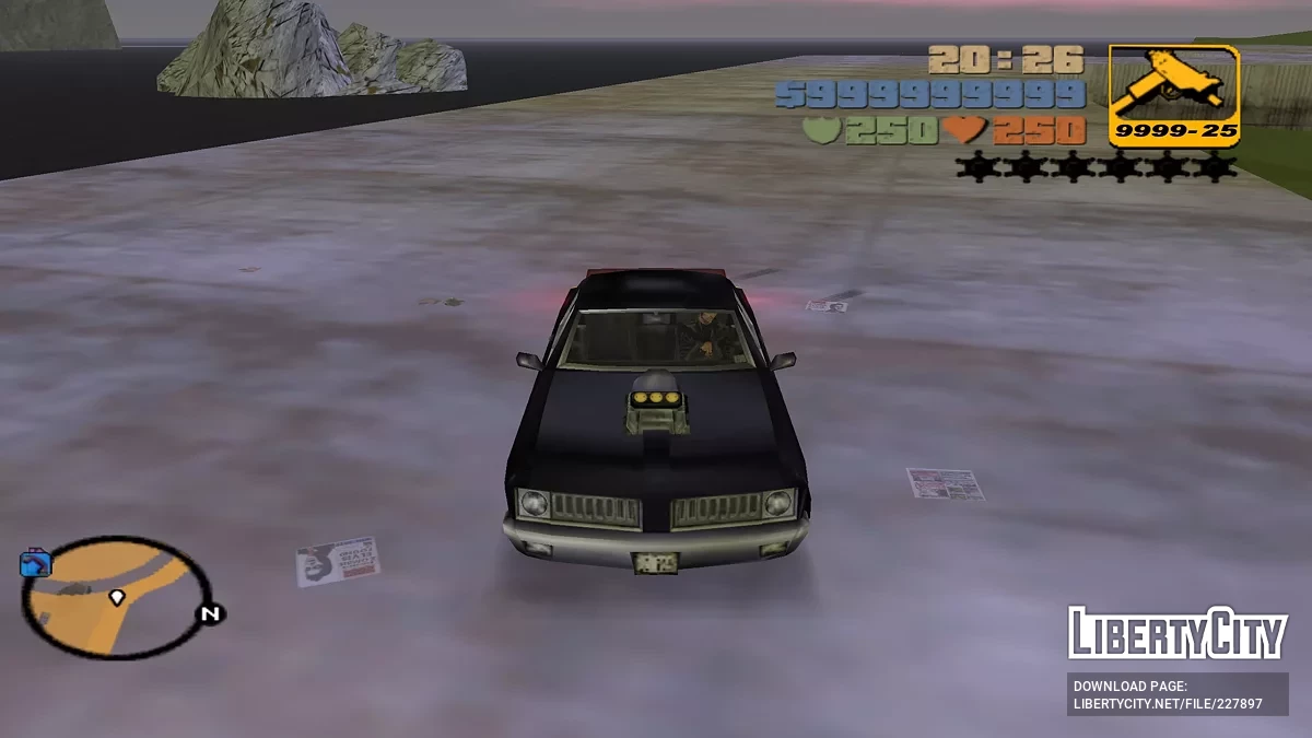 Aktualisierter Diablo Stallion / GTA 3