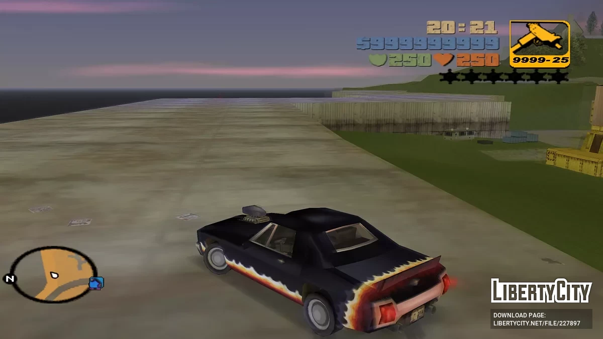 Aktualisierter Diablo Stallion / GTA 3