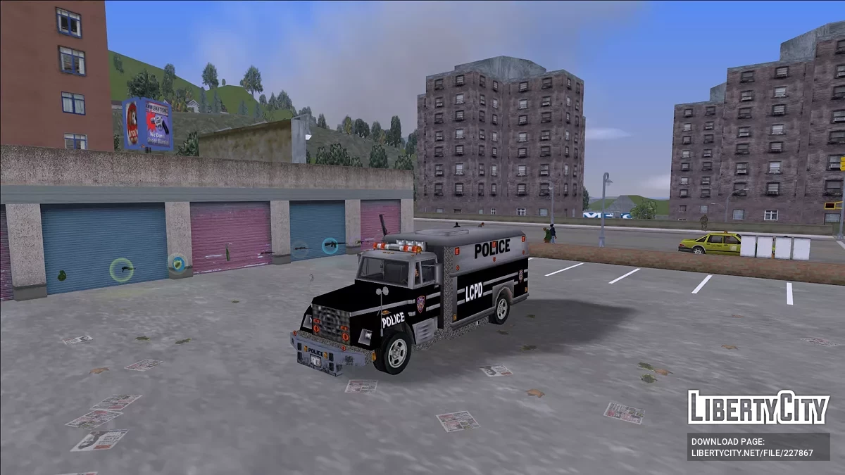 Перероблений пакет Enforcer / GTA 3