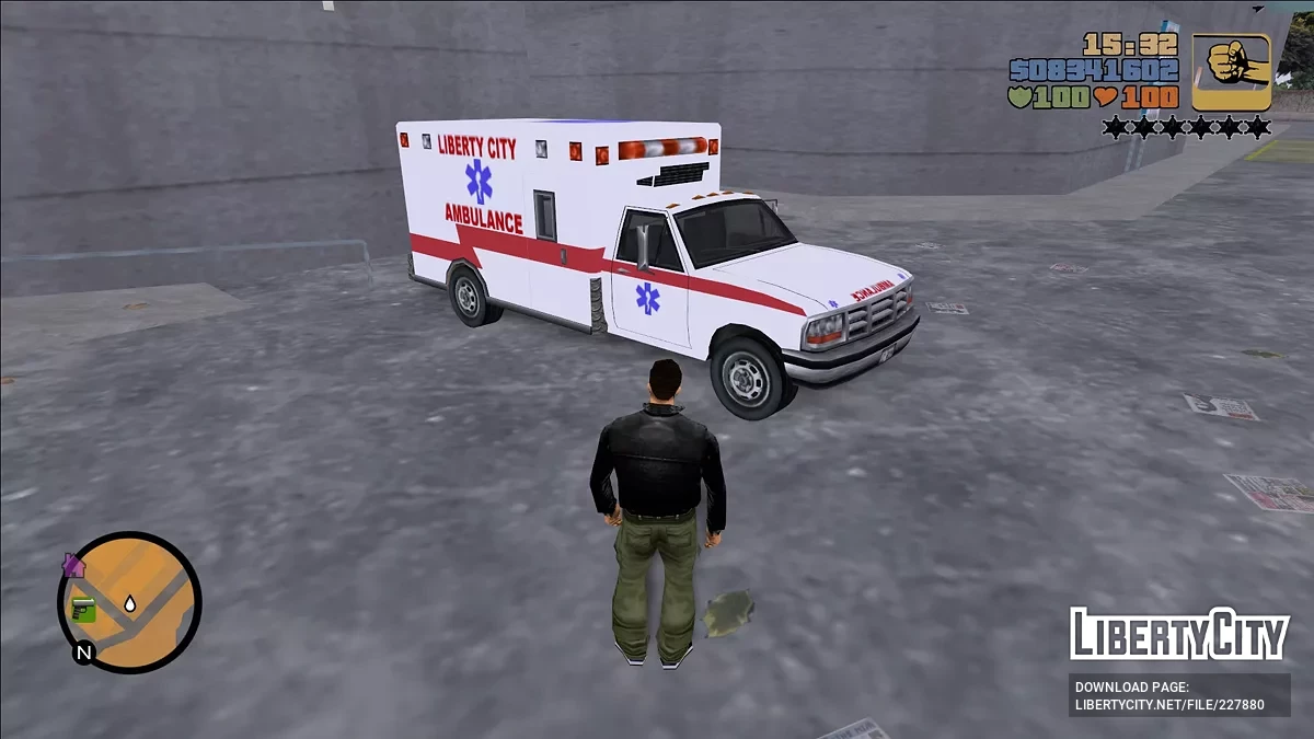 SOBB Next-Gen Benson Krankenwagen / GTA 3