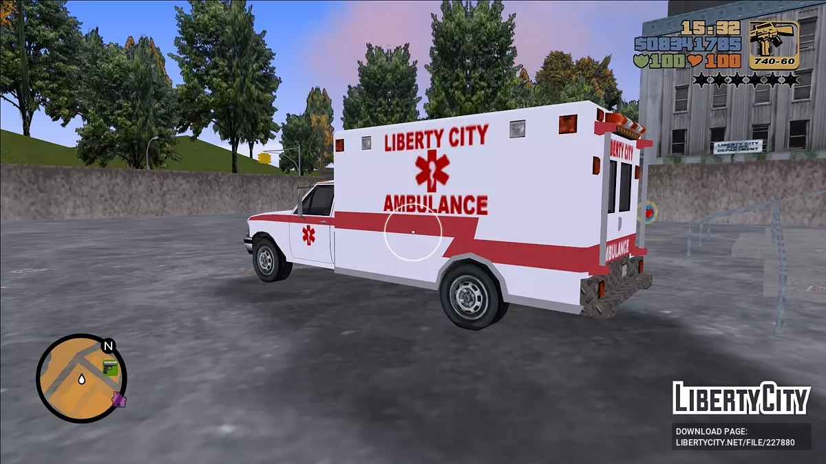 SOBB Next-Gen Benson Krankenwagen / GTA 3