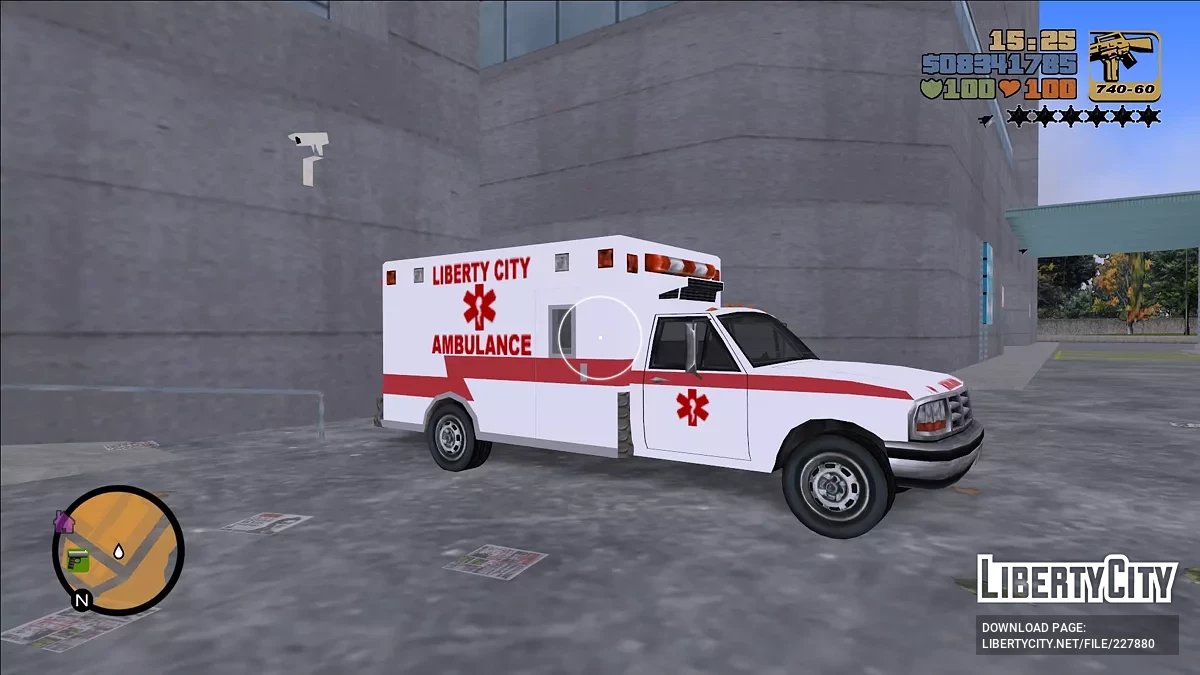 SOBB Next-Gen Benson Krankenwagen / GTA 3