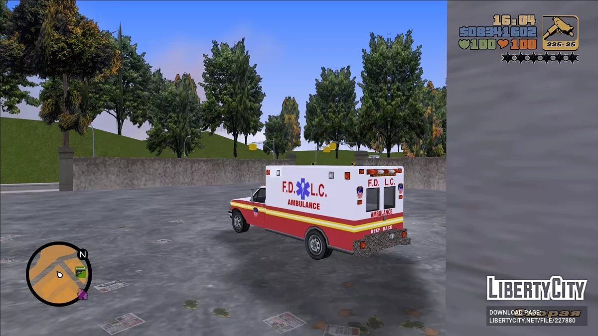 SOBB Next-Gen Benson Krankenwagen / GTA 3