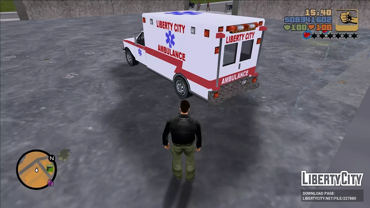 SOBB Next-Gen Benson Krankenwagen / GTA 3