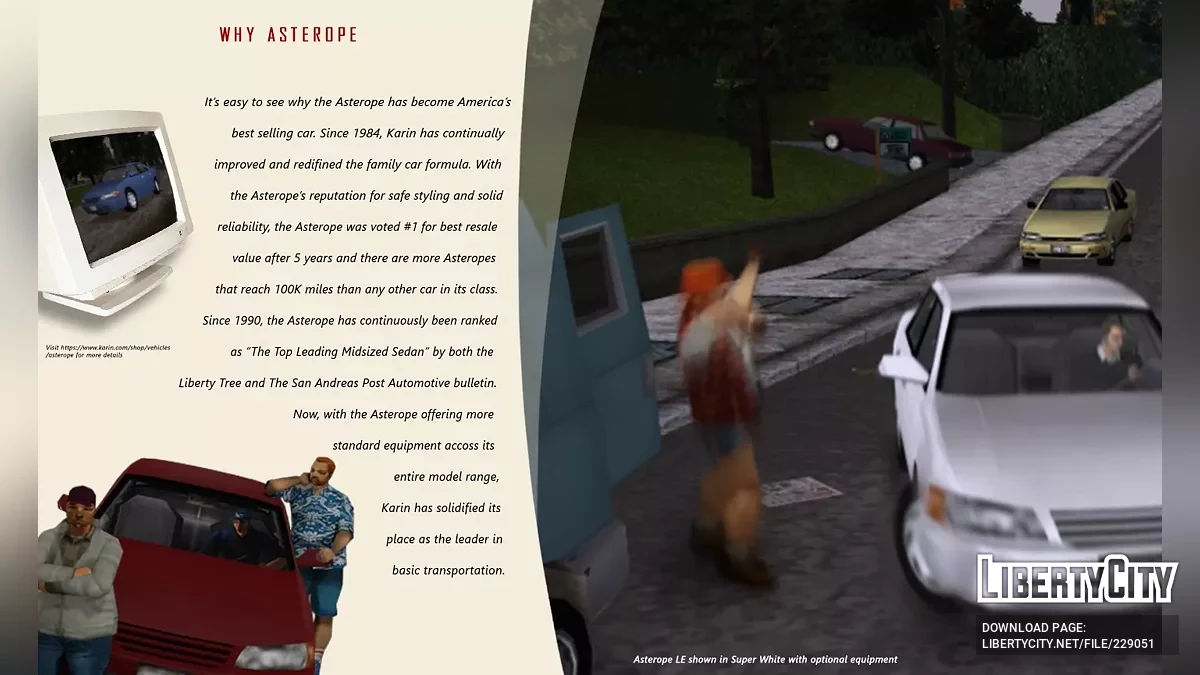 2001 Karin Asterope (Carpack) / GTA 3