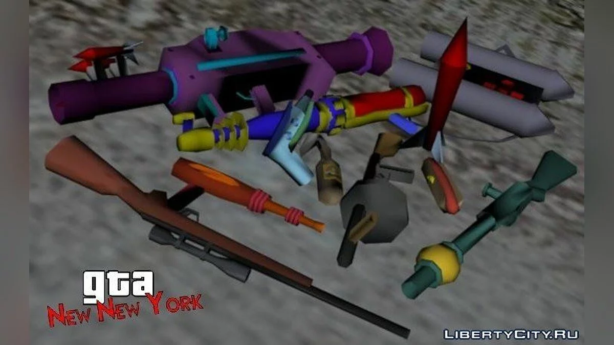 GTA : New New York - Mod Futurama / GTA 3