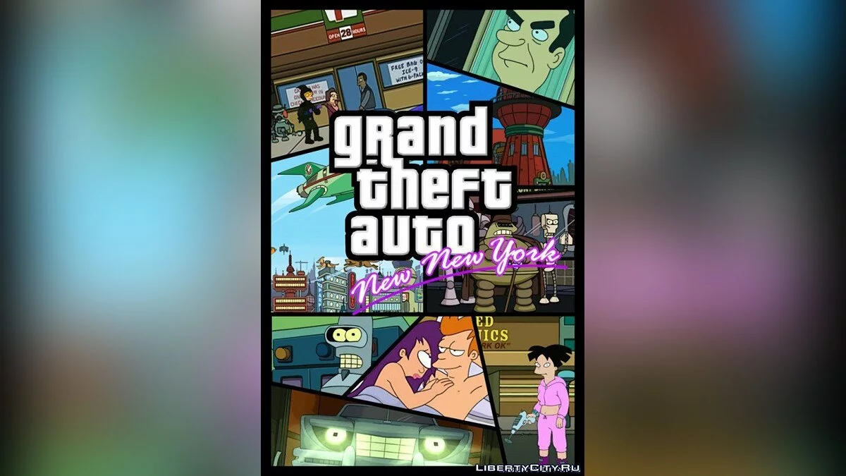 GTA : New New York - Mod Futurama / GTA 3