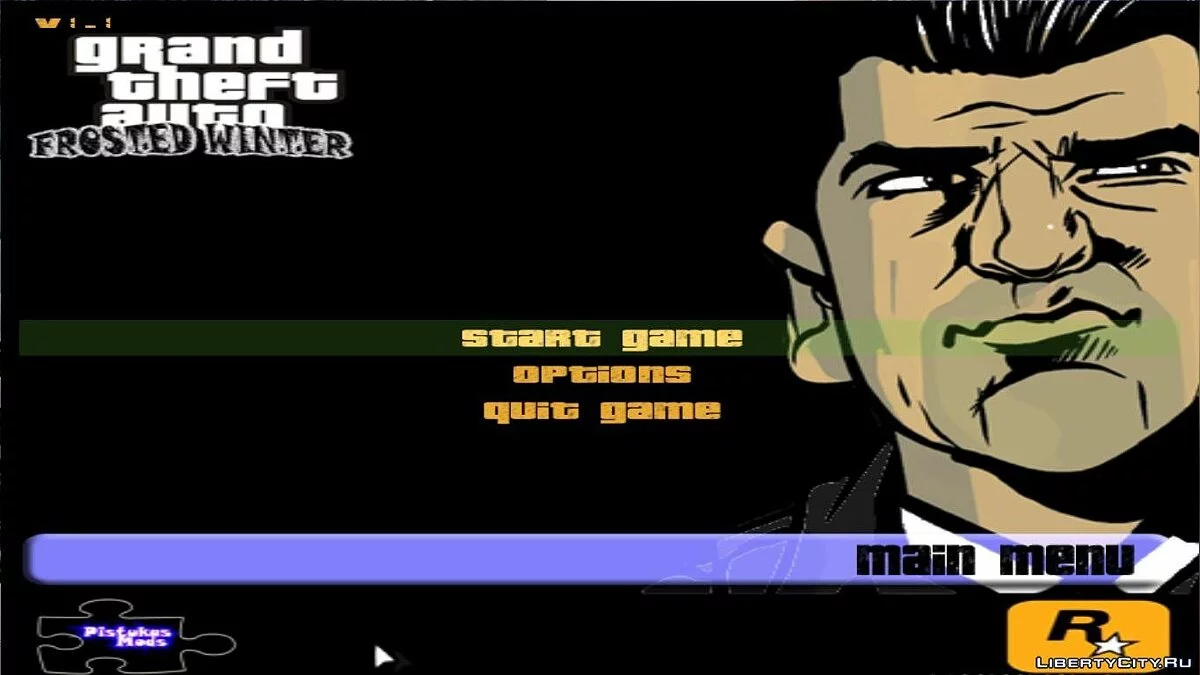 Grand Theft Auto 3 Frosted Winter / جي تي إيه 3