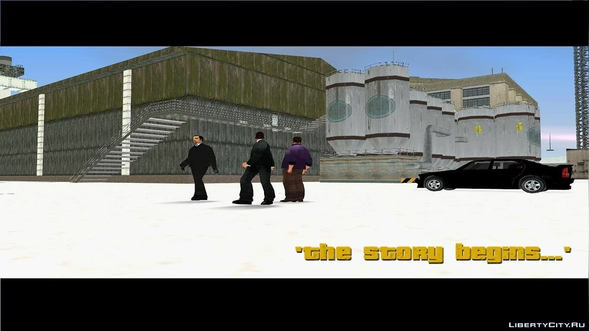 Grand Theft Auto 3 Frosted Winter / جي تي إيه 3