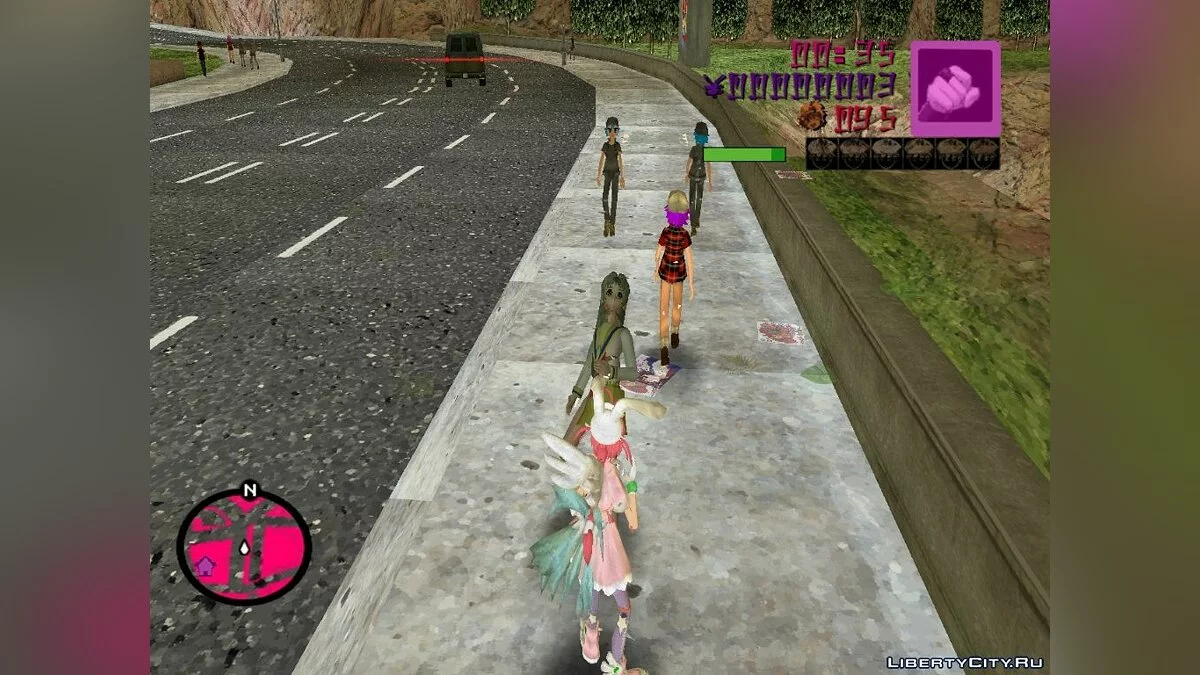 GTA Anime City Anime Lawlessness 2 / GTA 3