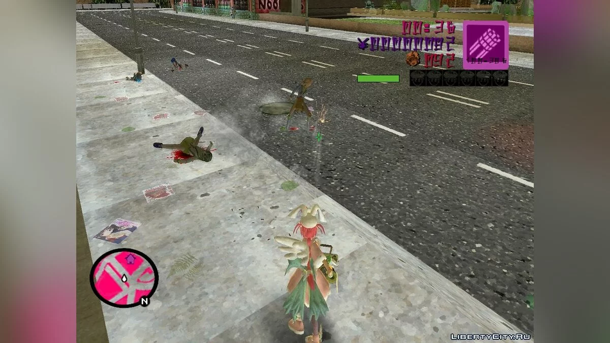 GTA Anime City Anime Lawlessness 2 / GTA 3