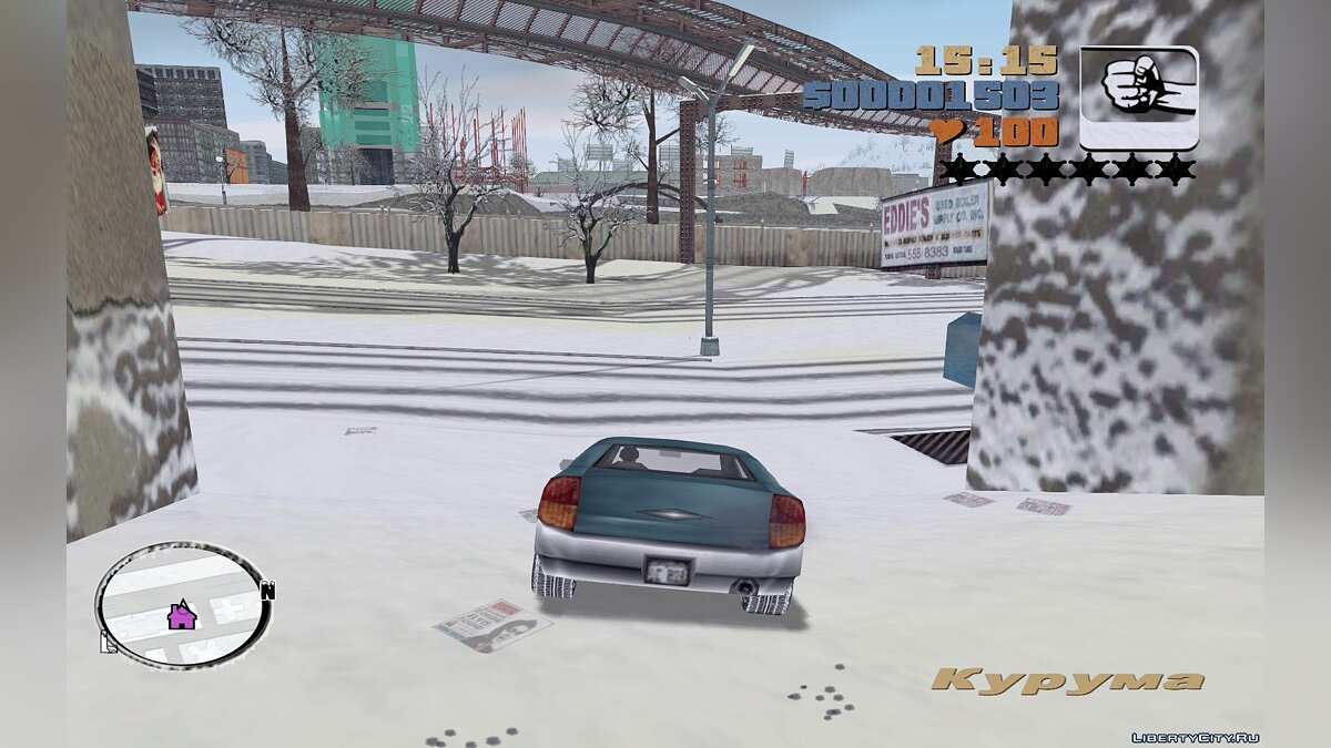 Download Real winter in GTA 3 for GTA 3 (iOS, Android)