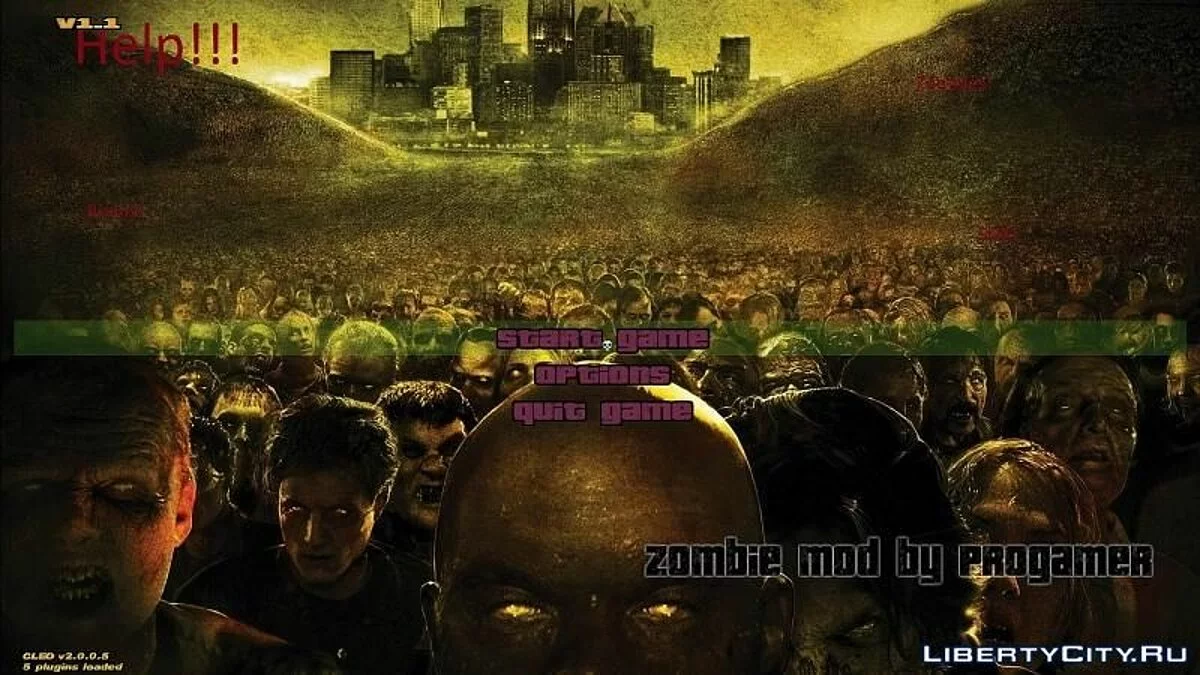 GTA III - Mod Zumbi / GTA 3