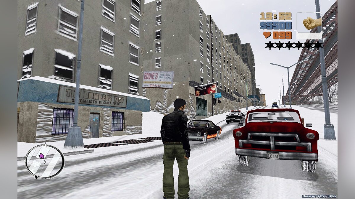 GTA 3 Snow City Mobile file - ModDB