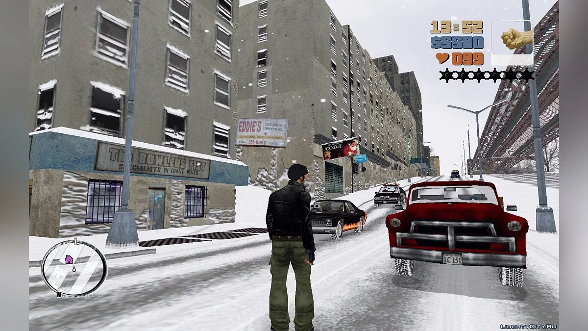 Місто снігу - Snow city v2.0.0 / GTA 3